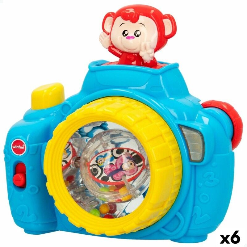 Winfun|Câmara fotográfica infantil Winfun Azul 17 x 16,5 x 8 cm (6 Unidades) Winfun|Câmara fotográfica infantil Winfun Azul 17 x 16,5 x 8 cm (6 Unidades)