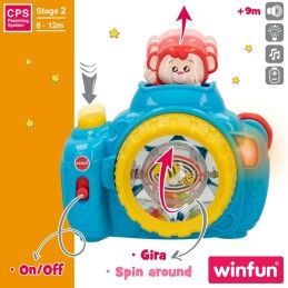 Winfun|Câmara fotográfica infantil Winfun Azul 17 x 16,5 x 8 cm (6 Unidades)