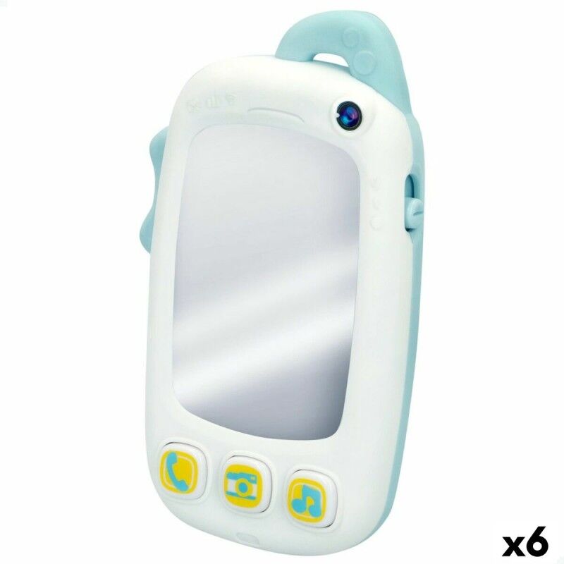 Winfun|Telefone de brincar Winfun Branco 9 x 15,5 x 3,8 cm (6 Unidades) Winfun|Telefone de brincar Winfun Branco 9 x 15,5 x 3,8 cm (6 Unidades)