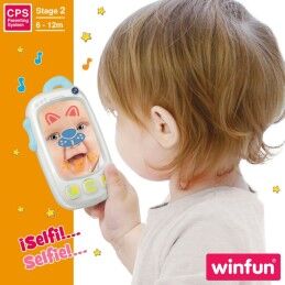 Winfun|Telefone de brincar Winfun Branco 9 x 15,5 x 3,8 cm (6 Unidades)