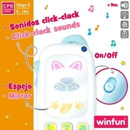 Winfun|Telefone de brincar Winfun Branco 9 x 15,5 x 3,8 cm (6 Unidades)