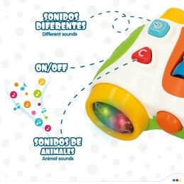 Colorbaby|Brinquedo Interativo para Bebés Colorbaby Binóculos 13,5 x 6 x 10,5 cm (6 Unidades)