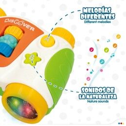 Colorbaby|Brinquedo Interativo para Bebés Colorbaby Binóculos 13,5 x 6 x 10,5 cm (6 Unidades)