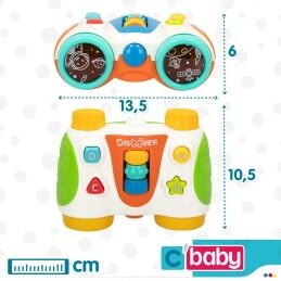 Colorbaby|Brinquedo Interativo para Bebés Colorbaby Binóculos 13,5 x 6 x 10,5 cm (6 Unidades)