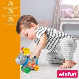 Winfun|Brinquedo de arraste Winfun Alce 17 x 17 x 7,5 cm (6 Unidades)