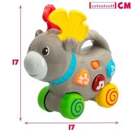 Winfun|Brinquedo de arraste Winfun Alce 17 x 17 x 7,5 cm (6 Unidades)