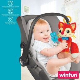 Winfun|Peluche Chocalho Winfun Raposa 13,5 x 26,5 x 7,5 cm (6 Unidades)