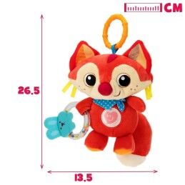 Winfun|Peluche Chocalho Winfun Raposa 13,5 x 26,5 x 7,5 cm (6 Unidades)