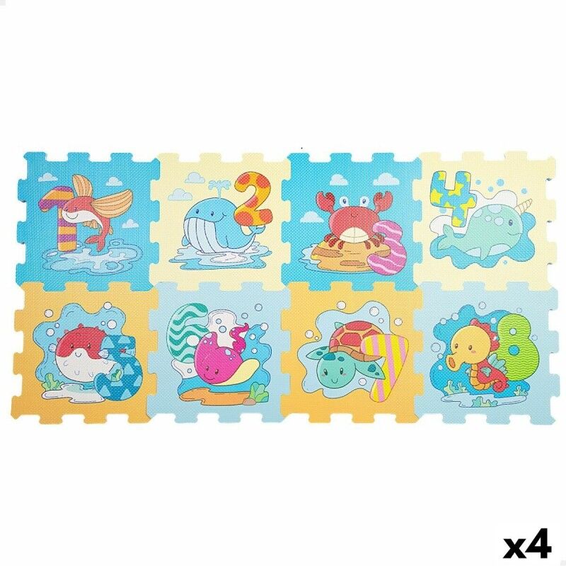 Colorbaby|Tapete de jogos Colorbaby Marinha EVA 8 Peças (4 Unidades) Colorbaby|Tapete de jogos Colorbaby Marinha EVA 8 Peças (4 Unidades)