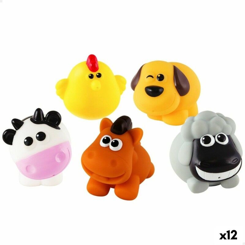 Winfun|Conjunto Animais de Quinta Winfun 7 x 6,5 x 4 cm (12 Unidades)