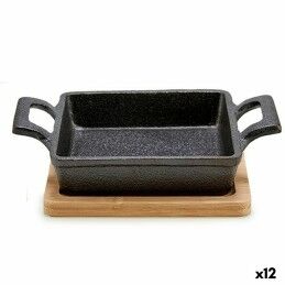 GSW|Caçarola com Tampa GSW 410571 noir Alumínio 8 L