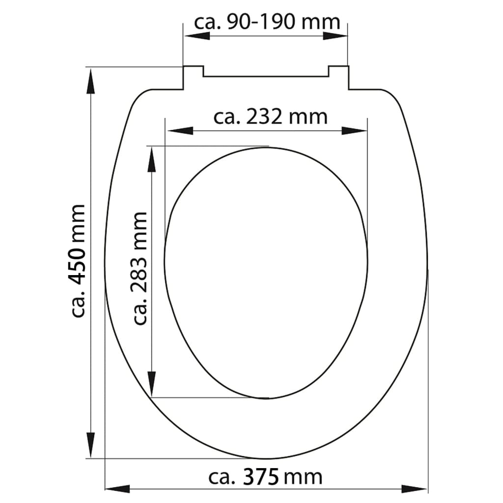 SCHÜTTE Assento sanita c/ fecho suave WOOD HEART duroplast estampado