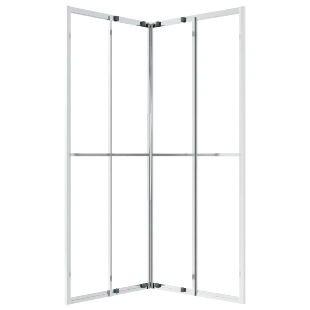 vidaXL Cabine de duche ESG 80x80x180 cm