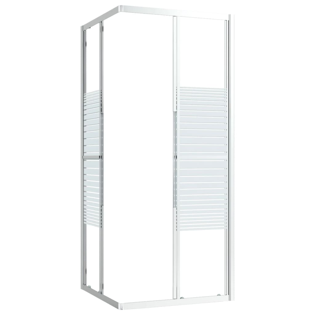 vidaXL Cabine de duche ESG 80x80x180 cm