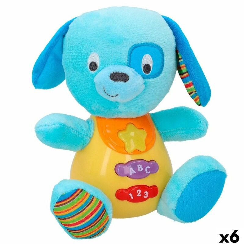 Winfun|Peluche com Som Winfun Cão 15,5 x 16,5 x 11,5 cm (6 Unidades)