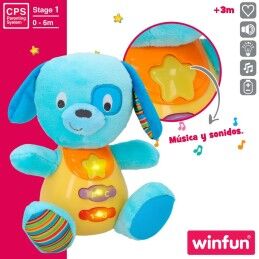 Winfun|Peluche com Som Winfun Cão 15,5 x 16,5 x 11,5 cm (6 Unidades)
