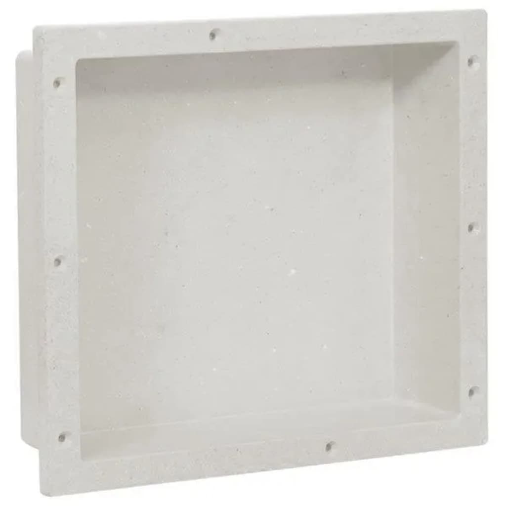 vidaXL Habitáculo de chuveiro 41x36x10 cm branco mate