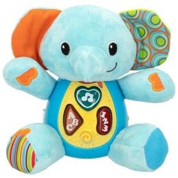 Winfun|Peluche com Som Winfun Elefante 17 x 17,5 x 10 cm (6 Unidades)