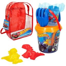 Hot Wheels|Conjunto de brinquedos de praia Hot Wheels Ø 18 cm Polipropileno (12 Unidades)