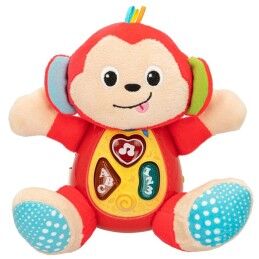Winfun|Peluche com Som Winfun Macaco 18 x 20,5 x 12,5 cm (6 Unidades)