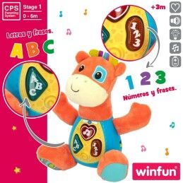 Winfun|Peluche com Som Winfun Girafa 18 x 19 x 8,5 cm (6 Unidades)