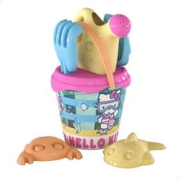 Hello Kitty|Conjunto de brinquedos de praia Hello Kitty Ø 18 cm (16 Unidades)