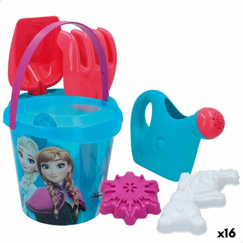 Frozen|Conjunto de brinquedos de praia Frozen Ø 18 cm (16 Unidades) Frozen|Conjunto de brinquedos de praia Frozen Ø 18 cm (16 Unidades)