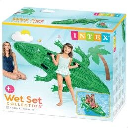 Intex|Flutuador Insuflável Intex Crocodilo 203 x 30 x 114 cm (6 Unidades)