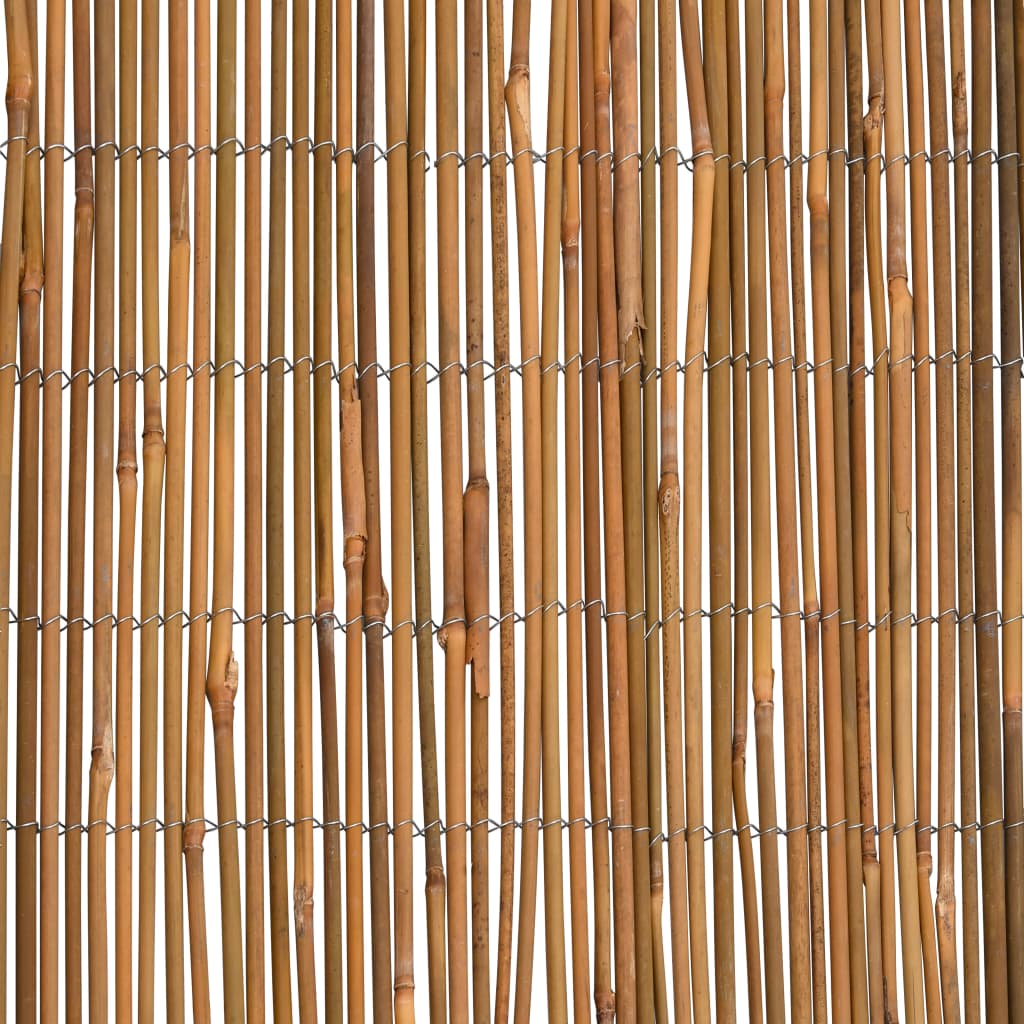 vidaXL Cerca em bambu 500x100 cm