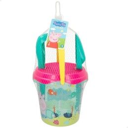 Peppa Pig|Conjunto de brinquedos de praia Peppa Pig Ø 18 cm (16 Unidades)