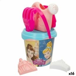 Disney Princess|Conjunto de brinquedos de praia Princesses Disney Ø 18 cm (16 Unidades)