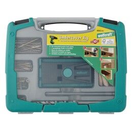 Wolfcraft|Kit de montagem em madeira Wolfcraft undercover-jig PZ 4642000 55 Peças