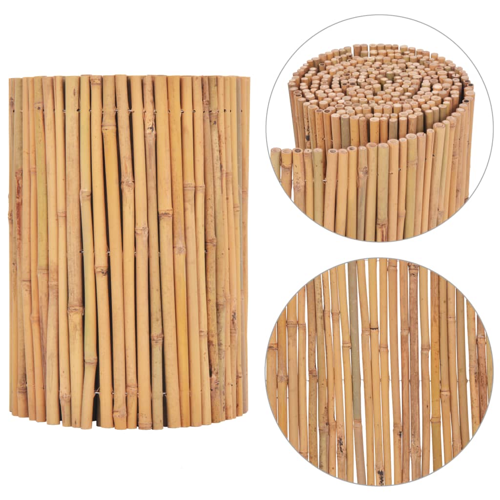 vidaXL Cerca de bambu 500x30 cm