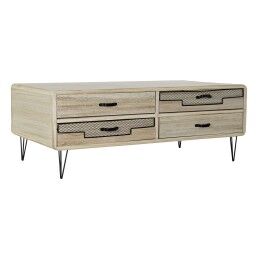 Home ESPRIT|Mesa de apoio Home ESPRIT Natural 44 x 44 x 43 cm
