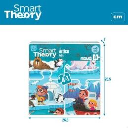 Colorbaby|Puzzle Infantil Colorbaby Artic 4 em 1 174 Peças 136 x 34 cm (6 Unidades)