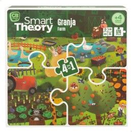 Colorbaby|Puzzle Infantil Colorbaby 4 em 1 174 Peças Quinta 68 x 68 cm (6 Unidades)