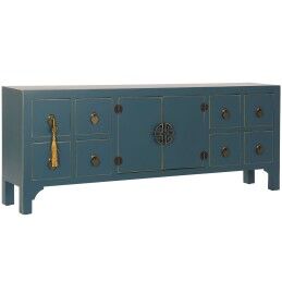 DKD Home Decor|Mesa de apoio DKD Home Decor Pele Ferro Lacado (40 x 40 x 56 cm)