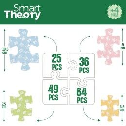 Colorbaby|Puzzle Infantil Colorbaby 4 em 1 174 Peças Quinta 68 x 68 cm (6 Unidades)