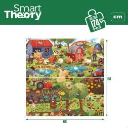 Colorbaby|Puzzle Infantil Colorbaby 4 em 1 174 Peças Quinta 68 x 68 cm (6 Unidades)