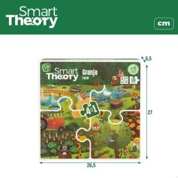 Colorbaby|Puzzle Infantil Colorbaby 4 em 1 174 Peças Quinta 68 x 68 cm (6 Unidades)