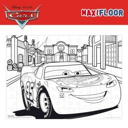 Cars|Puzzle Infantil Cars Dupla face 108 Peças 70 x 1,5 x 50 cm (6 Unidades)