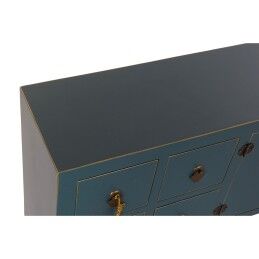 DKD Home Decor|Móvel de TV DKD Home Decor Abeto Azul escuro Madeira MDF 130 x 24 x 51 cm