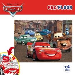 Cars|Puzzle Infantil Cars Dupla face 108 Peças 70 x 1,5 x 50 cm (6 Unidades)