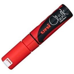 Uni-Ball|Marcadores de giz líquido Uni-Ball PWE-8K Vermelho (6 Peças) (6 Unidades)