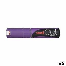 Pentel|Marcadores de giz líquido Pentel Maxiflo MWL-5S Azul (12 Peças)