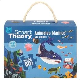 Colorbaby|Puzzle Infantil Colorbaby Sea Animals 60 Peças 60 x 44 cm (6 Unidades)