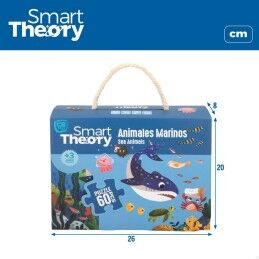 Colorbaby|Puzzle Infantil Colorbaby Sea Animals 60 Peças 60 x 44 cm (6 Unidades)