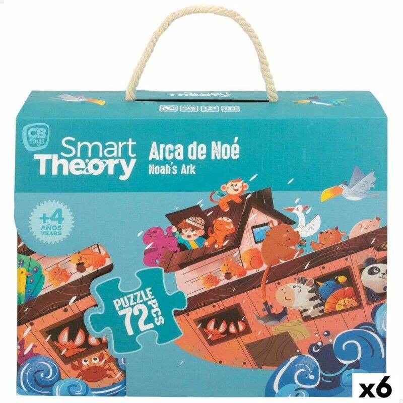 Colorbaby|Puzzle Colorbaby Noah's Ark 72 Peças 90 x 60 cm (6 Unidades) Colorbaby|Puzzle Colorbaby Noah's Ark 72 Peças 90 x 60 cm (6 Unidades)