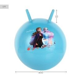 Frozen|Bola Saltitante Frozen Ø 45 cm Azul (10 Unidades)
