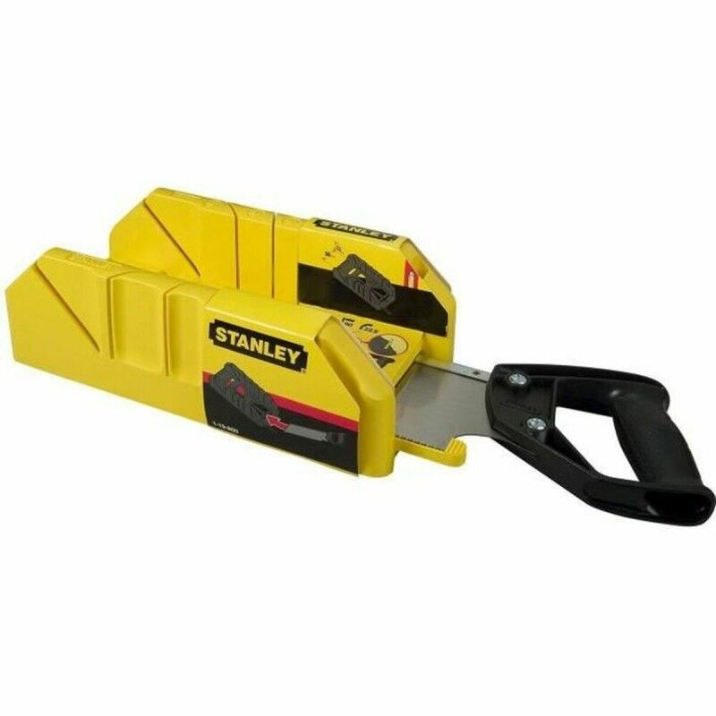 Stanley|Serra combinada com caixa de malhetes Stanley 1-19-800 35 cm Stanley|Serra combinada com caixa de malhetes Stanley 1-19-800 35 cm